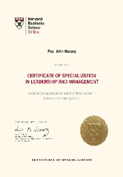 HBS Certificate of Specialization in Leadership and Management forweb