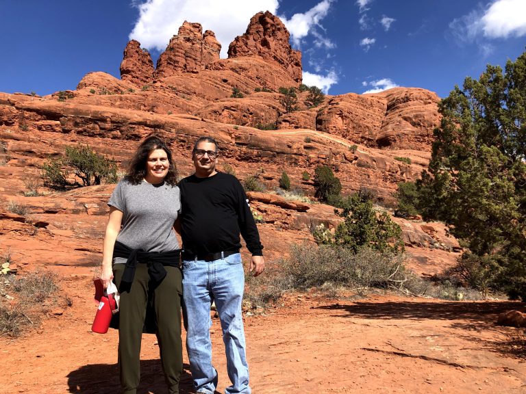 Paul and Sue in Sedona --- Favorite Pic