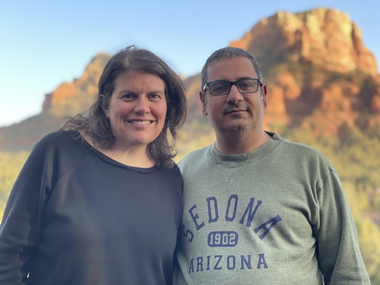 Paul and Sue in Sedona --- Favorite Pic 2