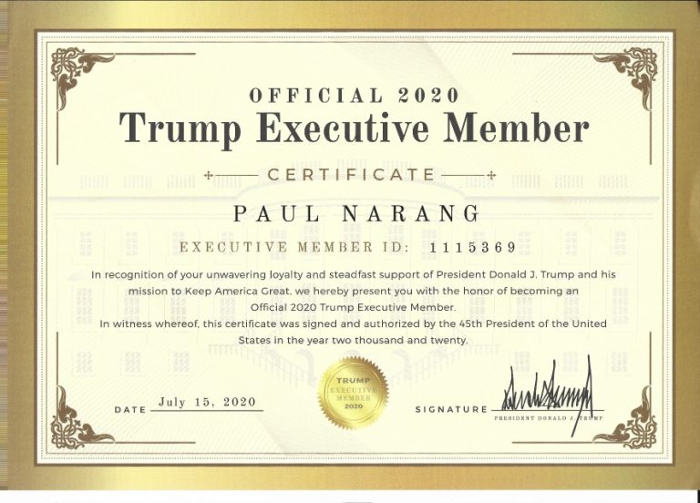 Trump Executive Member 2020 for web